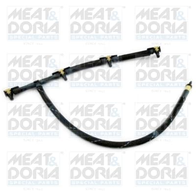 Hose, fuel overflow — MEAT & DORIA 9802