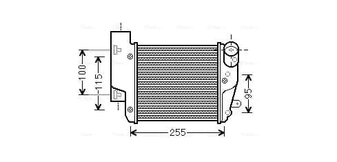 AVA Clever Choice AIA4304 Charge Air Cooler