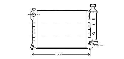 Radiator — AVA Clever Choice CN2036