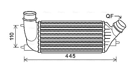 AVA Clever Choice CNA4270 Charge Air Cooler