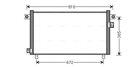 Condenser, air conditioning — AVA Clever Choice DN5330