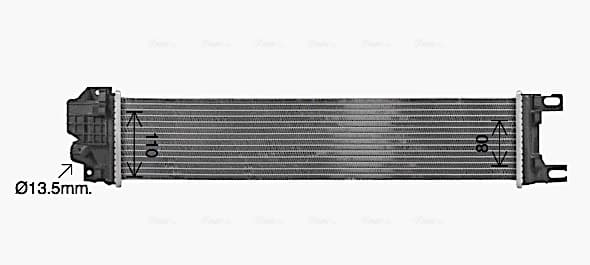 Radiator — AVA Clever Choice FD2687