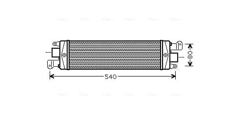 AVA Clever Choice FTA4337 Charge Air Cooler