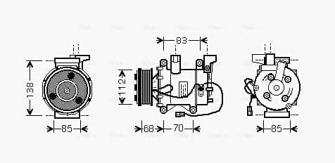Air conditioner compressor image