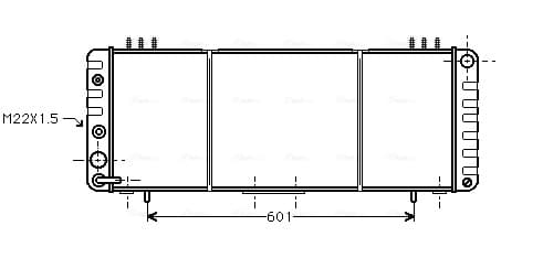 Radiator — AVA Clever Choice JE2013