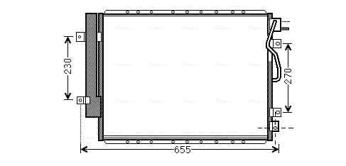 Condenser, air conditioning — AVA Clever Choice KA5123D