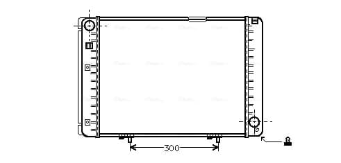 Radiator — AVA Clever Choice MS2175
