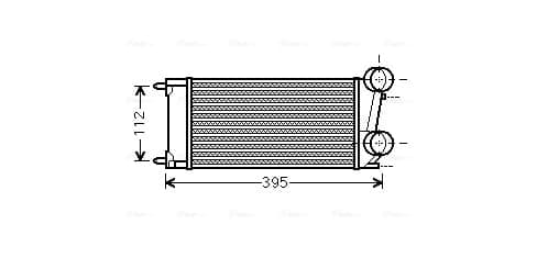 AVA Clever Choice PEA4343 Charge Air Cooler