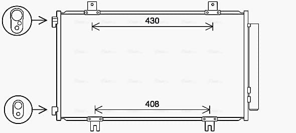 Condenser, air conditioning — AVA Clever Choice SZ5151D