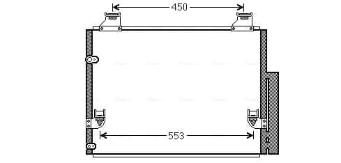 Condenser, air conditioning — AVA Clever Choice TO5563D