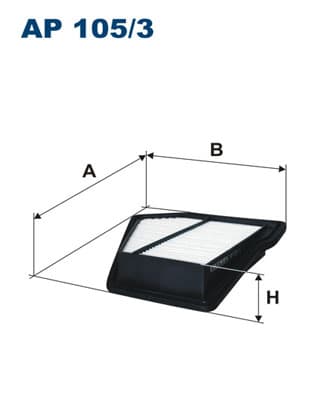 Air cleaner — FILTRON AP 105/3