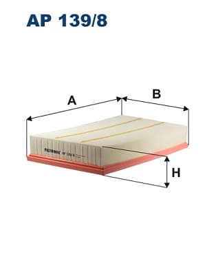 Air cleaner — FILTRON AP 139/8