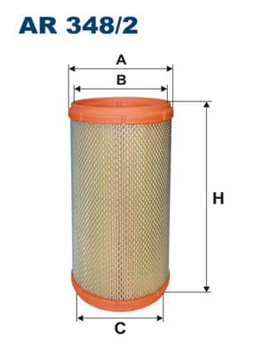 Air cleaner — FILTRON AR 348/2