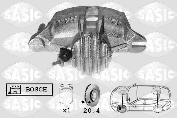 Brake calliper — SASIC 6500006