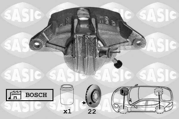 Brake calliper — SASIC 6500023