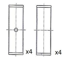 Connecting Rod Bearing — FAI AutoParts BB2041-STD