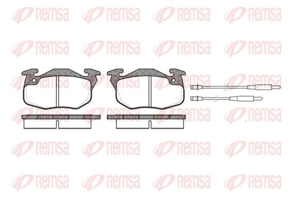 Brake pad set image