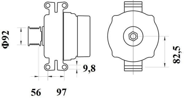 Power generator — MAHLE MG 799