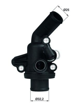 Thermostat, coolant — MAHLE TI 11 87
