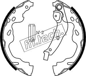 Brake-shoe set image