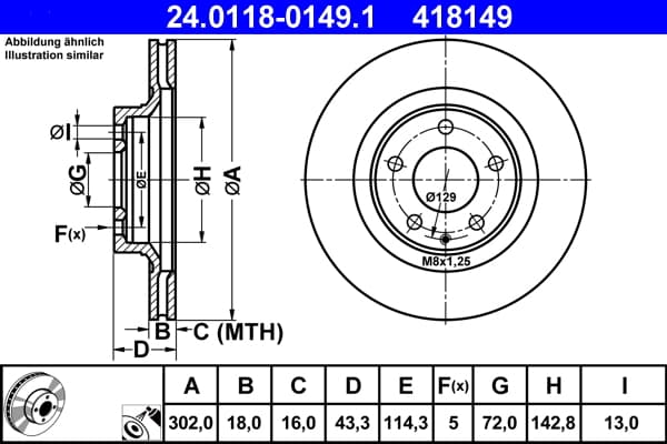 Brake rotor image