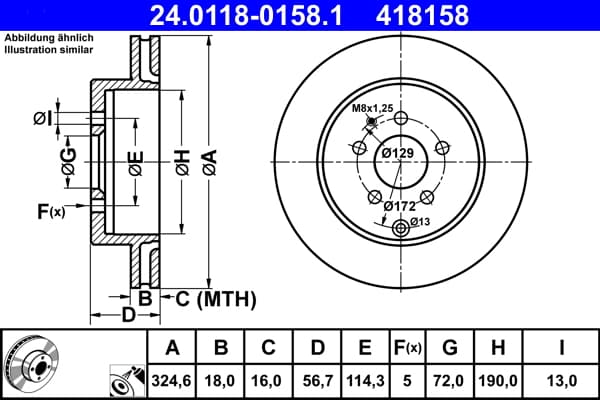 Brake rotor image