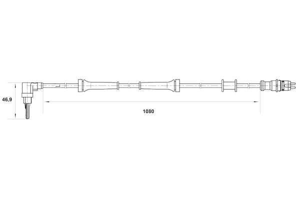 BOSCH 0 265 007 034 Wheel speed sensor