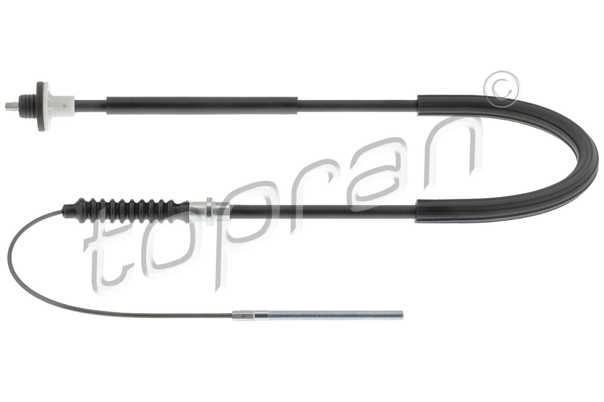 Cable Pull, clutch control — TOPRAN 201 348