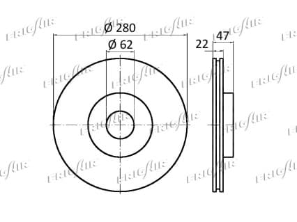 Brake rotor image