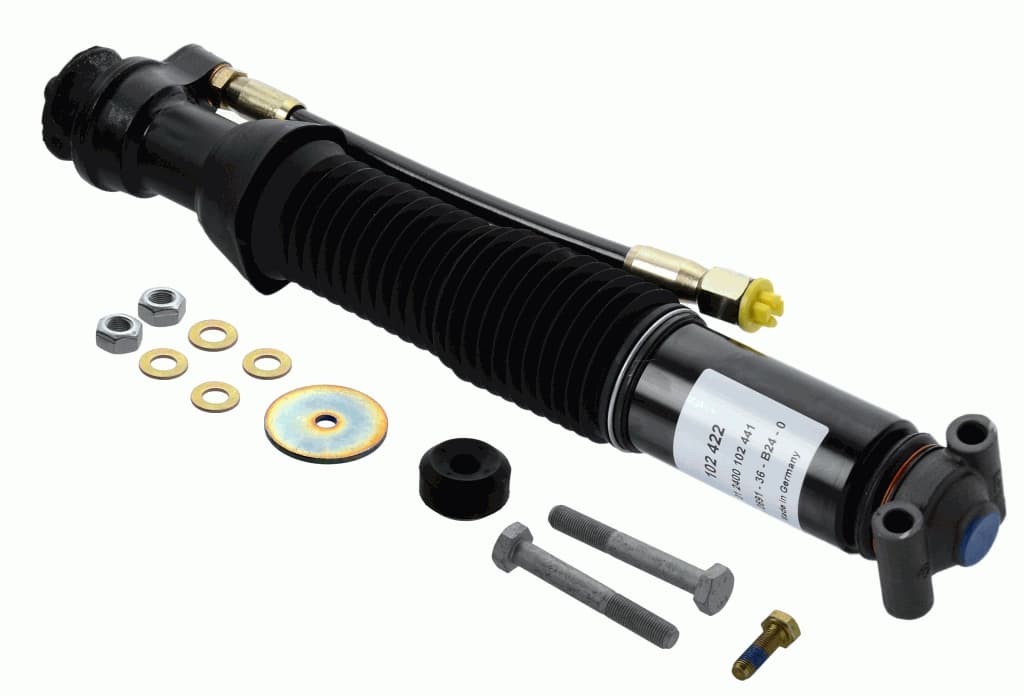 Hydropneumatic damping unit image