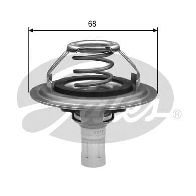 Thermostat, coolant — GATES TH23085G1