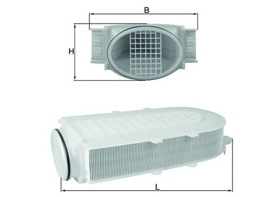 Air cleaner — KNECHT LX 2991/1