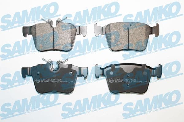 Brake pad set image