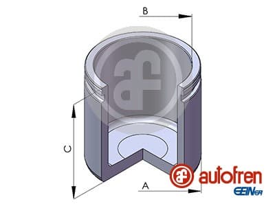 piston, brake calliper image