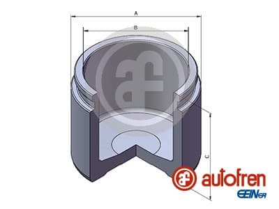 piston, brake calliper image