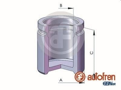 piston, brake calliper — AUTOFREN SEINSA D025331