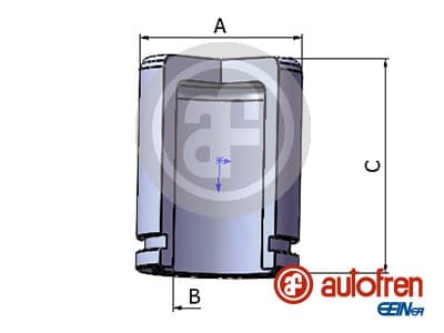 piston, brake calliper image
