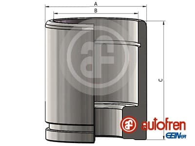 piston, brake calliper image