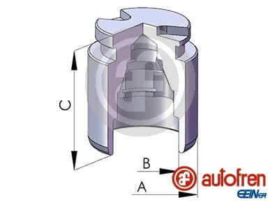 piston, brake calliper — AUTOFREN SEINSA D025380