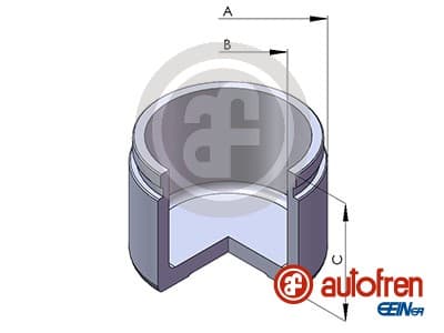 piston, brake calliper — AUTOFREN SEINSA D025508