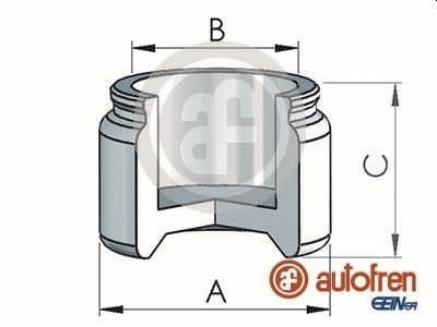 piston, brake calliper image