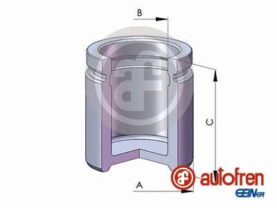 piston, brake calliper image