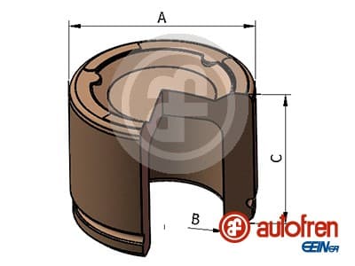 piston, brake calliper image