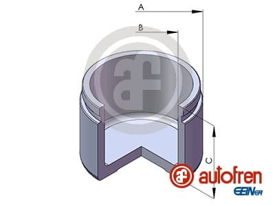 piston, brake calliper image