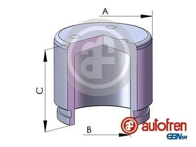 piston, brake calliper image