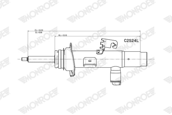 Monroe RideSense Electronic Suspension image