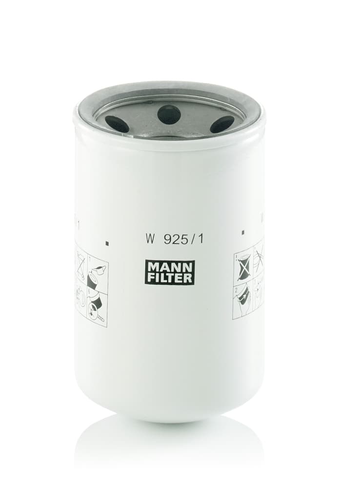 Filter, operating hydraulics — MANN-FILTER W 925/1