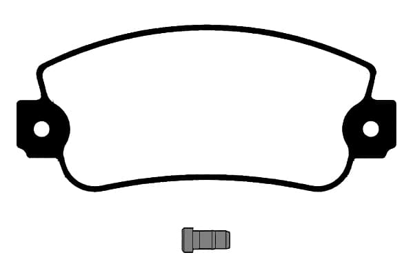 Brake pad set image