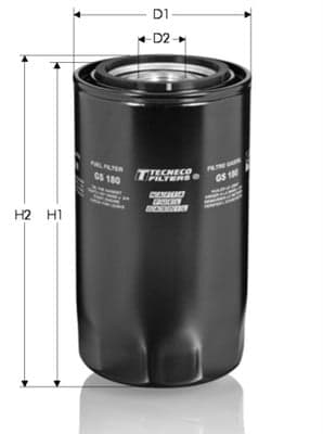 Fuel Filter — TECNECO FILTERS GS180