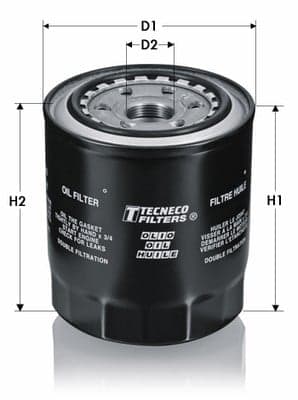 Engine Oil Filter — TECNECO FILTERS OL1216T